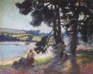 Matinee D'ete En Bretagne by Paul Madeline