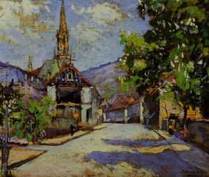 Paysage De Than En Alsace