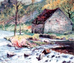 Chaumiere En Bord De Riviere