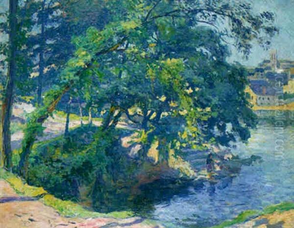 Paysage Au Bord De Riviere - view 1