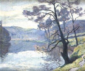 La Creuse A Crozant, Matin D'automne by Paul Madeline