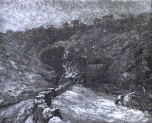 Moulin Sur La Riviere Au Fond De La Valle, 1908 by Paul Madeline