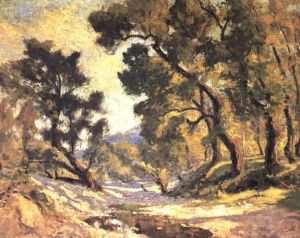 Paysage Au Chemin Creux by Paul Madeline