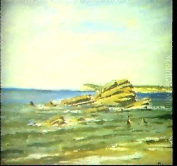 Strandlandschaft Mit Badenden - view 1