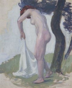 Femme Nue Au Drape Femme Nue Au Drape