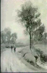 Sur La Route Au Bord De La Riviere Sur La Route Au Bord De La Riviere