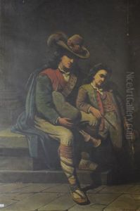 Joueur De Cornemuse Et De Flute