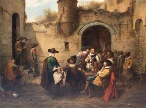 An Animated Historical Scene by Jean-Baptiste Madou