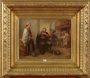 Le Vieux Violoniste A L"auberge