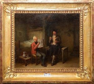 La Visite by Jean-Baptiste Madou