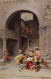 The Fortune Teller by Francesco Bergamini