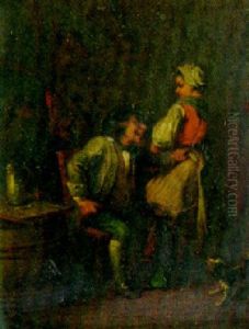 A Tavern Scene by Jean-Baptiste Madou
