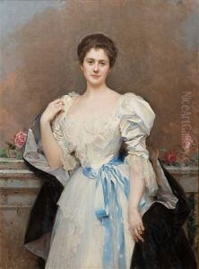 Portrait Of Mrs. Oliver Gould Jennings