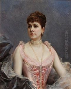 "retrato De Maria De Hahn Y Echenagusia", 1890 "retrato De Maria De Hahn Y Echenagusia", 1890