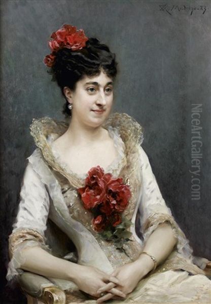 Portrait Presume De Clothilde Briat, Comtesse Pillet-will - view 1