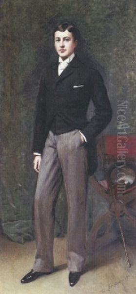 Portrait De Jeune Homme En Habit - view 1