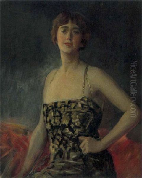 Elegante A La Robe Lamee - view 1