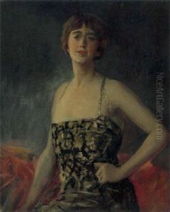 Elegante A La Robe Lamee