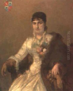 Hortensia Del Monte by Raimundo de Madrazo y Garreta