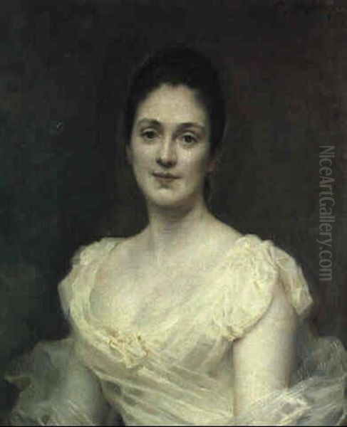Elegante En Robe Blanche - view 1