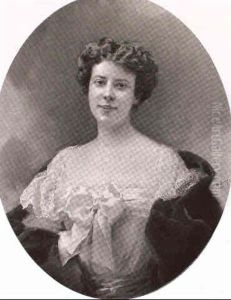 Jeune Femme En Buste by Raimundo de Madrazo y Garreta