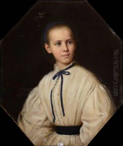 Portrait D'une Jeune Fille Portrait D'une Jeune Fille