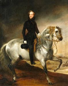 Retrato Ecuestre Del Duque De Osuna by Federico de Madrazo y Kuntz