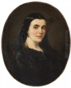 Portrait Einer Dame by Federico de Madrazo y Kuntz