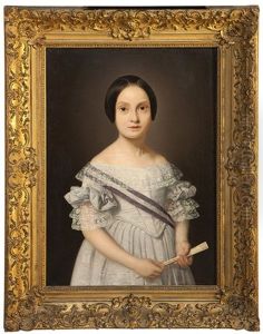 Retrato De La Infanta Luisa Fernanda De Borbon, Nina