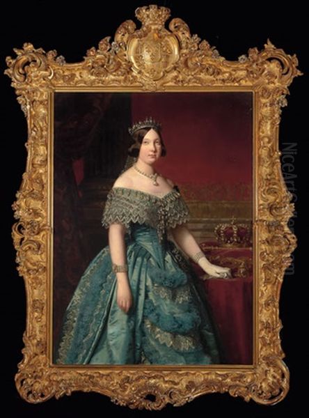 Retrato De La Reina Isabel Ii - view 1