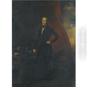 Portrait Of George William Frederick Villiers, 4th Earl Of Clarendon by Federico de Madrazo y Kuntz