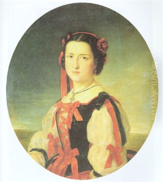 Retrato De Mujer Joven - view 1