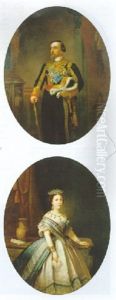 Bildnis Des Infanten Don Sebastian Gabriel Von Bourbon Und Braganza by Federico de Madrazo y Kuntz