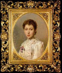 Retrato De La Condesa De Sagasta