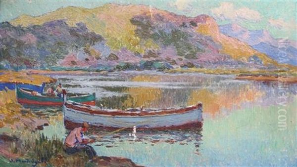 Fishermen In Corsica - view 1