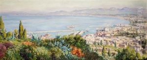 La Baie D'alger by Olynthe Madrigali