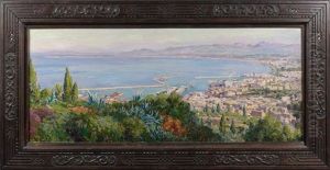 La Baie D'alger by Olynthe Madrigali