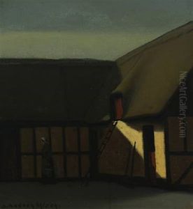 Gaardinterior Fra Lyng V. Fredericia by Jeppe Madsen Ohlsen