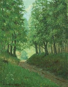 Forest Scene by Jeppe Madsen Ohlsen