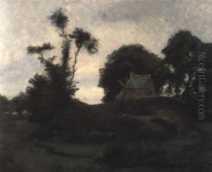 Bretonische Landschaft by Karl Johan Vilhelm Madsen