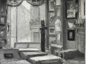 Interior Fra Winkel & Magnussen by Karl Johan Vilhelm Madsen