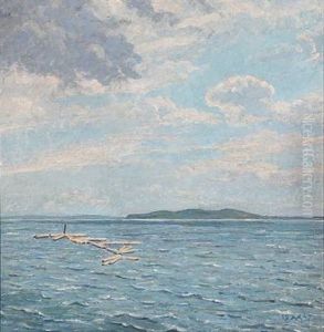 Coastal Scene by Viggo Svend Madsen