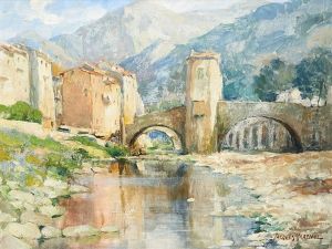 Pont De Sospel by Jacques Madyol