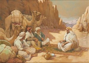 Le Repos Des Chameliers by Jacques Madyol