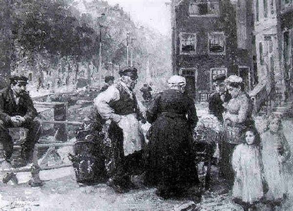 A Flower Seller - view 1