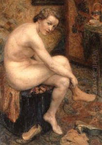 Nu Assis by Edmond De Maertelaere