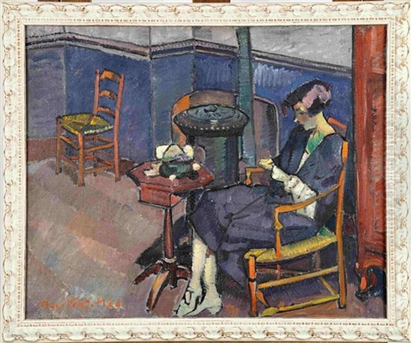 Jeune Femme Dans Un Interieur - view 1