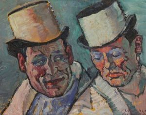 Les Clowns by Medard Maertens