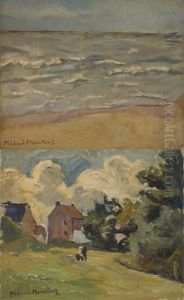 Marine Et Chevreau (2 Works) by Medard Maertens