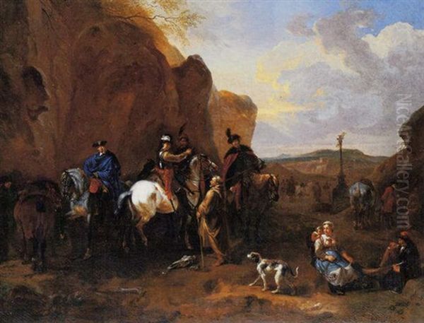 Cossacks On Horseback Asking A Kermit For Directions - view 1